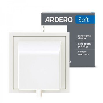 Вивід кабелю Ardero ER161C-W Soft білий 80725 - фото товару LUMEN