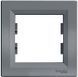 Рамка 1-постова, Asfora, Сталь EPH5800171-2 - фото товару LUMEN