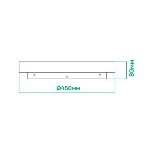 Світлодіодний світильник Ardero AL6075ARD 72W GLOW, білий AL6075ARD - фото товару LUMEN