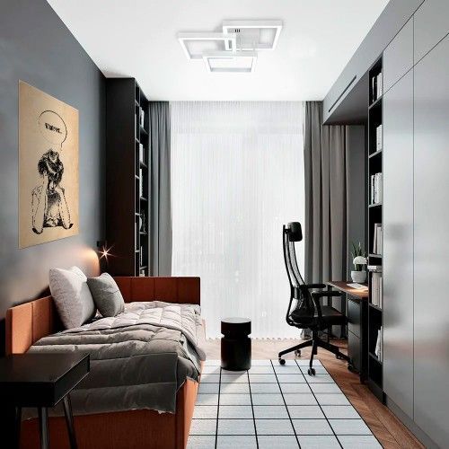 Світлодіодний світильник ArderoAL6493ARD URBAN B 60Вт, чорний AL6493ARD - фото товару LUMEN