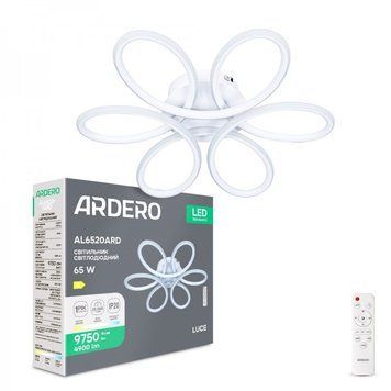 Світлодіодний накладний світильник Ardero AL6520-1ARD LUCE 65Вт, білий 80492 - фото товару LUMEN