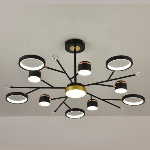 Світлодіодний світильник Ardero AL6121ARD 72W STORIA, чорний AL6121ARD - фото товару LUMEN