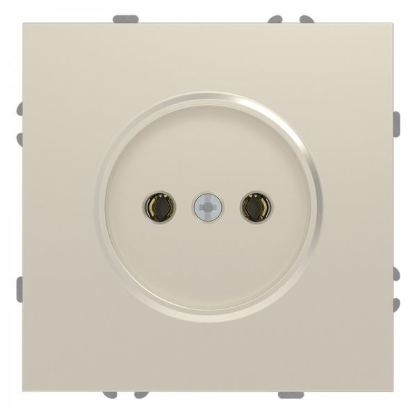 Розетка Ardero ER111-C Soft 16А без заземлення шампань 80820 - фото товару LUMEN