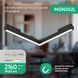 Магнітний трековий світильник Ardero MGN302L 24Вт 4000К IP40 кутовий чорний MGN302L фото 3
