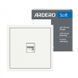ER151PC-W розетка комп&rsquo;ютерна, механізм білий Soft 80722 - фото товару LUMEN