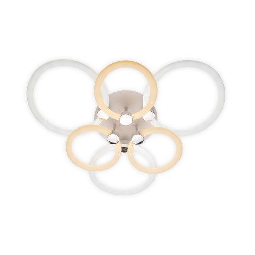 Світлодіодна люстра з пультом Ardero AL6136ARD FELICITY 115W, білий AL6136ARD - фото товару LUMEN
