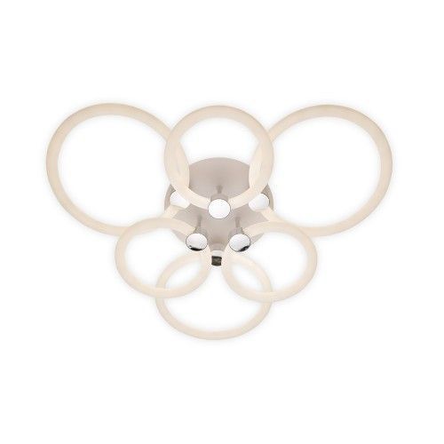 Світлодіодна люстра з пультом Ardero AL6136ARD FELICITY 115W, білий AL6136ARD - фото товару LUMEN