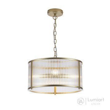 Люстра Lumiart Atelier BL5014-2 JANE під лампу E14*3 золото 81115 - фото товару LUMEN