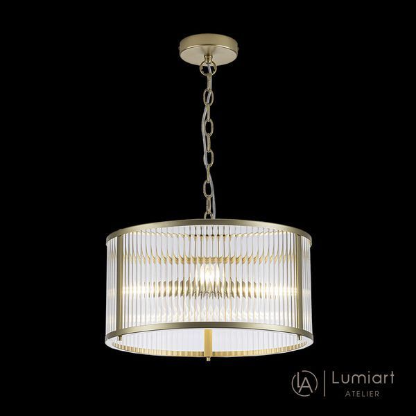 Люстра Lumiart Atelier BL5014-2 JANE під лампу E14*3 золото 81115 - фото товару LUMEN
