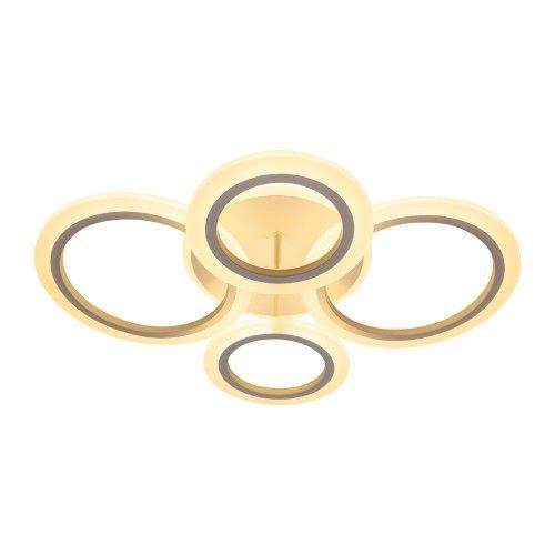 Світлодіодна люстра з пультом Ardero AL6460ARD SOFT R 120W, білий AL6460ARD - фото товару LUMEN