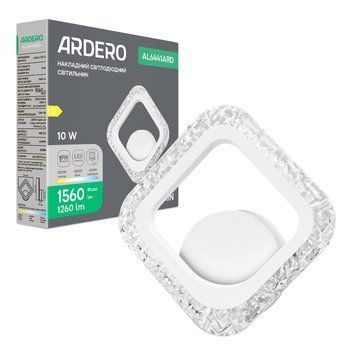 Світлодіодний накладний світильник Ardero AL6441ARD RAIN 10Вт білий 80701 - фото товару LUMEN