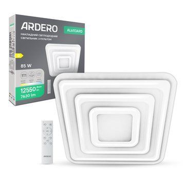 Світлодіодний накладний світильник Ardero AL6113ARD ATLANT S 85Вт білий 80704 - фото товару LUMEN