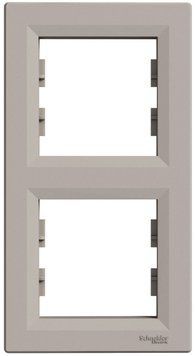 Рамка 2-постова, вертикальна, Asfora, Бронза EPH5800271-7-3 - фото товару LUMEN