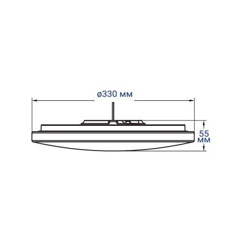 Світлодіодний світильник Feron AL533 20W 6500К ІР54, білий AL533-1 - фото товару LUMEN