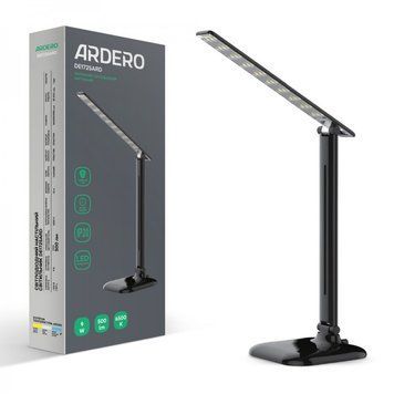 Настільний світлодіодний світильник Ardero DE1725ARD 9 W 6500K, блакитний DE1725 - фото товару LUMEN