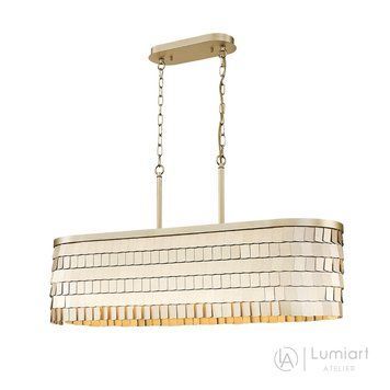 Люстра Lumiart Atelier BL5011 TERESA під лампу E14*6 золото 81112 - фото товару LUMEN