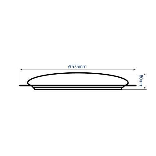 Світлодіодний світильник Feron AL5000 STARLIGHT 70W, білий AL5000 - фото товару LUMEN