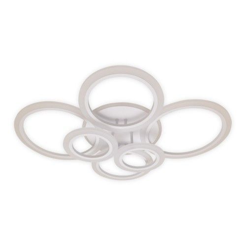 Світлодіодна люстра з пультом Ardero AL6166ARD 75W VIVID коло, білий AL6166ARD - фото товару LUMEN