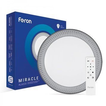 Світлодіодній світильник Feron AL6020 MIRACLE 72W, білий AL6020 - фото товару LUMEN